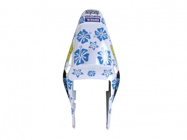 Comprar Carenados Moto Honda CBR600RR 2003-2004 - Blanco Azul Rojo Nastro Azzurro 46