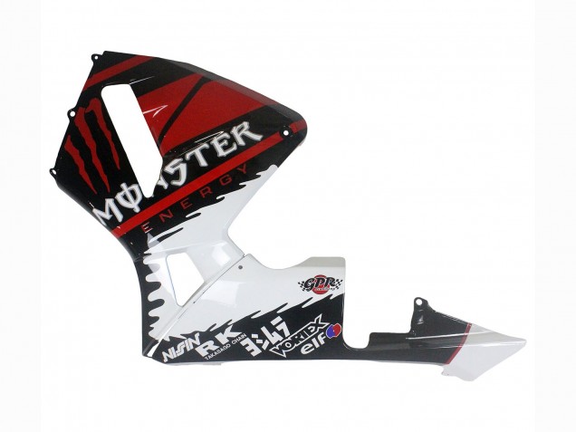 Comprar Carenados Moto Honda CBR600RR 2003-2004 - Blanco Rojo Negro Brillante Monstruo