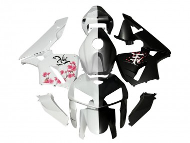 Comprar Carenados Moto Honda CBR600RR 2005-2006 - Negro Blanco Cherry Blossom