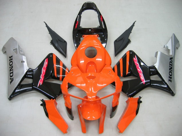 Comprar Carenados Moto Honda CBR600RR 2005-2006 - Naranja Negro Plata