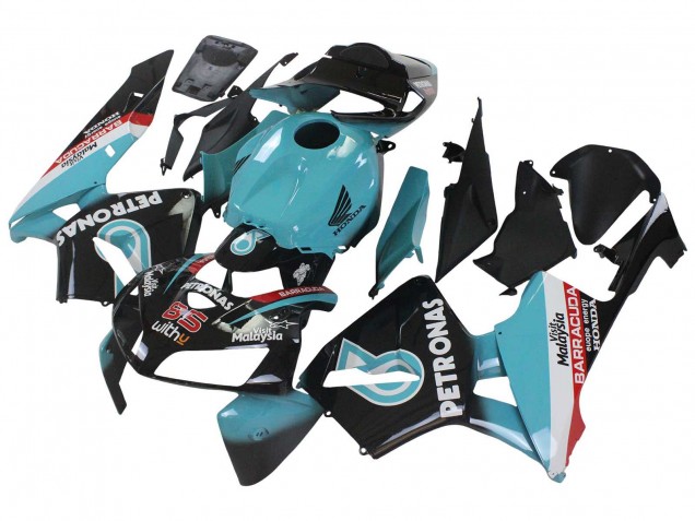 Comprar Carenados Moto Honda CBR600RR 2005-2006 - Azul Claro Negro 35