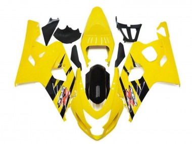 Comprar Carenados Moto Suzuki GSXR 600/750 2004-2005 - Amarillo Negro Brillante