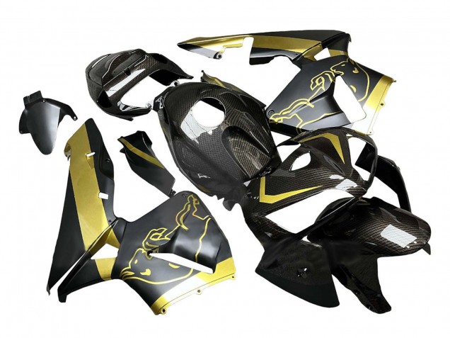 Comprar Carenados Moto Honda CBR600RR 2005-2006 - Negro Oro FibraCarbono
