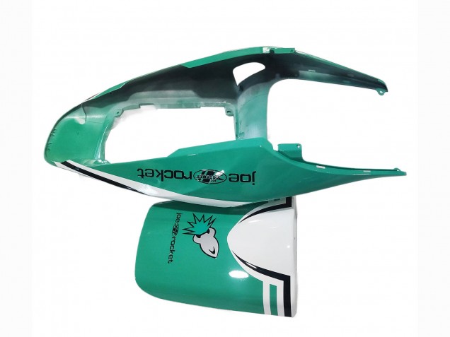 Comprar Carenados Moto Honda CBR600RR 2005-2006 - Verde Claro Blanco Negro Brillante Joe Rocket