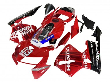 Comprar Carenados Moto Honda CBR600RR 2005-2006 - Rojo Negro Valsir 03