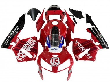 Comprar Carenados Moto Honda CBR600RR 2005-2006 - Rojo Negro Valsir 03