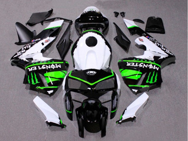 Comprar Carenados Moto Honda CBR600RR 2005-2006 - Blanco Negro Verde Monstruo