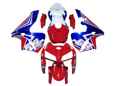 Comprar Carenados Moto Honda CBR600RR 2005-2006 - Rojo Blanco Azul 69