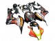 Comprar Carenados Moto Honda CBR600RR 2007-2008 - Negro Mate Naranja Rojo Rossi Repsol 46