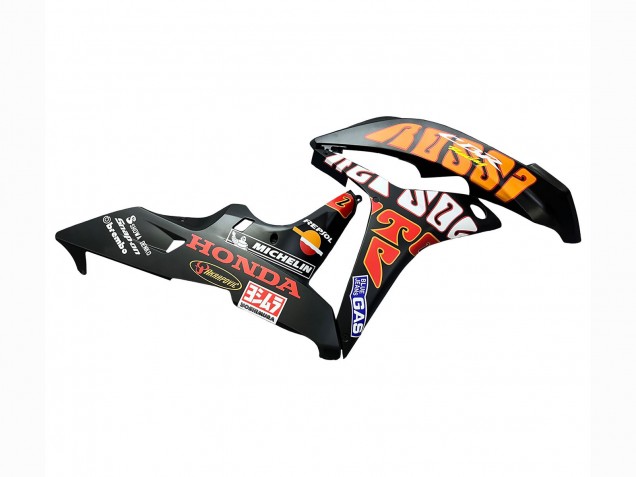 Comprar Carenados Moto Honda CBR600RR 2007-2008 - Negro Mate Naranja Rojo Rossi Repsol 46