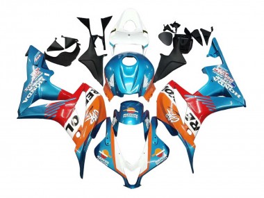 Comprar Carenados Moto Honda CBR600RR 2007-2008 - Naranja Blanco Rojo Azul Repsol