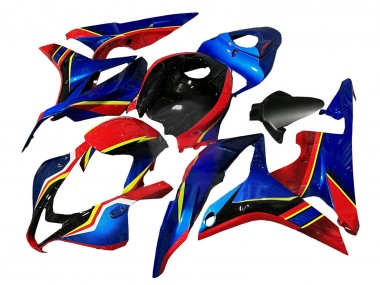 Comprar Carenados Moto Honda CBR600RR 2007-2008 - Azul Rojo Amarillo Negro Brillante