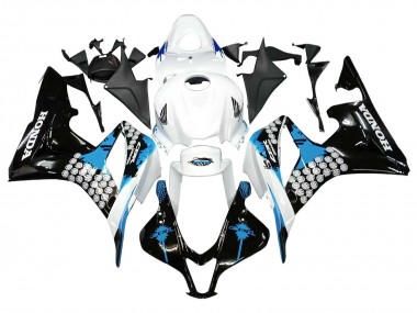 Comprar Carenados Moto Honda CBR600RR 2007-2008 - Blanco Azul Claro Negro Brillante