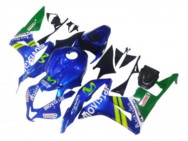 Comprar Carenados Moto Honda CBR600RR 2007-2008 - Azul Verde MoviStar Castrol