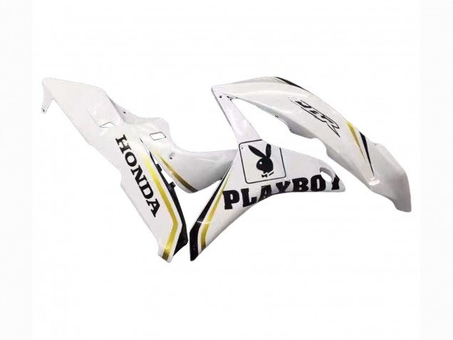 Comprar Carenado Moto Honda CBR600RR 2007-2008 - Blanco Oro Negro Brillante Playboy