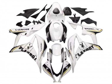 Comprar Carenado Moto Honda CBR600RR 2007-2008 - Blanco Oro Negro Brillante Playboy