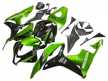 Comprar Kits Carenado Moto Honda CBR600RR 2007-2008 - Verde Negro Brillante