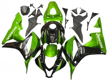 Comprar Kits Carenado Moto Honda CBR600RR 2007-2008 - Verde Negro Brillante