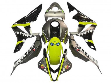 Comprar Carenados Moto Honda CBR600RR 2007-2008 - Gris Fluorescent Amarillo Tiburón