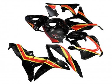 Comprar Carenados Moto Honda CBR600RR 2007-2008 - Rojo Oro Negro Brillante