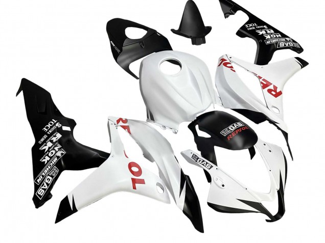 Comprar Carenados Moto Honda CBR600RR 2007-2008 - Blanco Negro Mate Rojo Repsol
