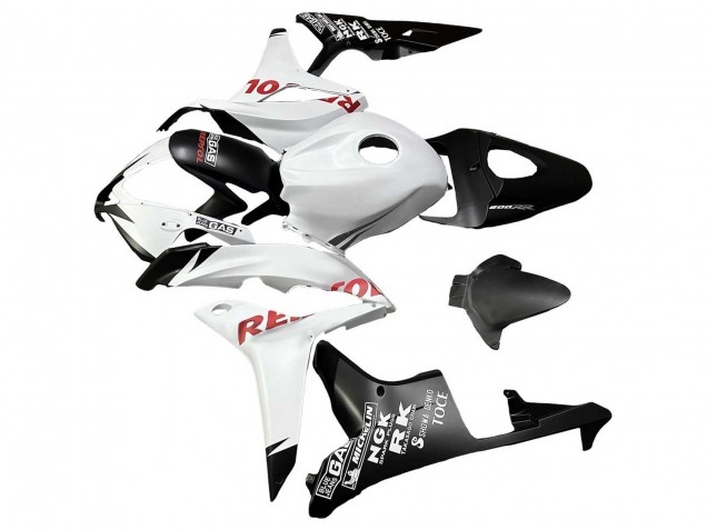 Comprar Carenados Moto Honda CBR600RR 2007-2008 - Blanco Negro Mate Rojo Repsol