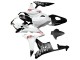 Comprar Carenados Moto Honda CBR600RR 2007-2008 - Blanco Negro Mate Rojo Repsol