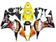 Comprar Carenados Moto Honda CBR600RR 2007-2008 - Amarillo Naranja Negro Brillante Rossi Repsol