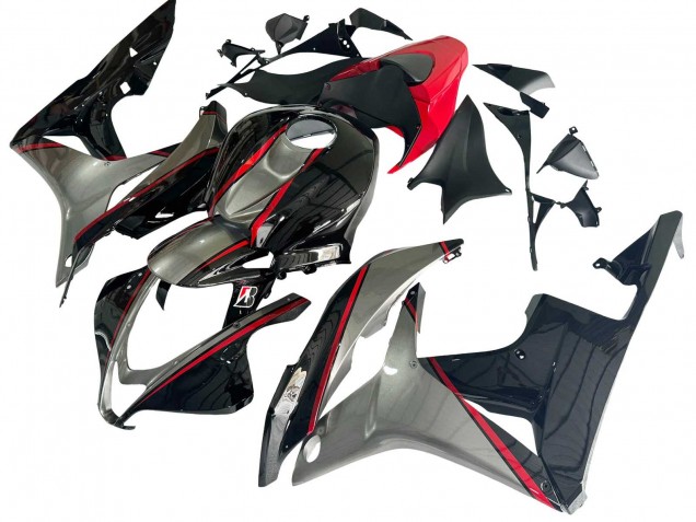 Comprar Carenados Moto Honda CBR600RR 2007-2008 - Plata Rojo Negro Brillante