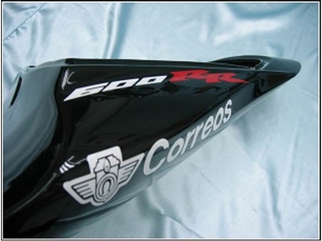 Comprar Carenados Moto Honda CBR600RR 2007-2008 - Negro Brillante Blanco West