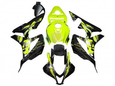 Comprar Carenados Moto Honda CBR600RR 2007-2008 - Amarillo Negro Brillante