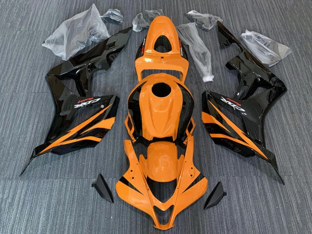 Comprar Carenados Moto Honda CBR600RR 2007-2008 - Naranja Negro Brillante Carrera