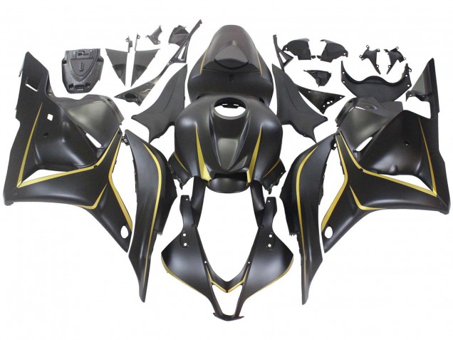 Comprar Carenados Moto Honda CBR600RR 2009-2012 - Negro Mate Oro
