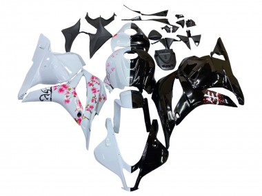 Comprar Carenados Moto Honda CBR600RR 2009-2012 - Blanco Cherry Blossom Negro Brillante