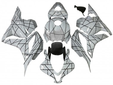 Comprar Carenados Moto Honda CBR600RR 2009-2012 - Blanco Gris Negro Línea