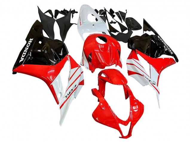 Comprar Carenado Moto Honda CBR600RR 2009-2012 - Blanco Rojo Negro Brillante