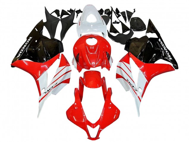 Comprar Carenado Moto Honda CBR600RR 2009-2012 - Blanco Rojo Negro Brillante