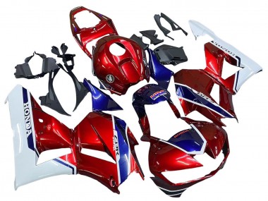 Comprar Carenados Moto Honda CBR600RR 2013-2023 - Blanco Rojo Azul HRC