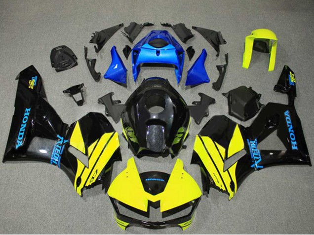 Comprar Carenados Moto Honda CBR600RR 2013-2026 - Azul Amarillo Negro Brillante