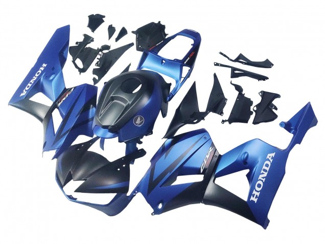 Comprar Carenados Moto Honda CBR600RR 2013-2023 - Azul Negro Mate Carrera