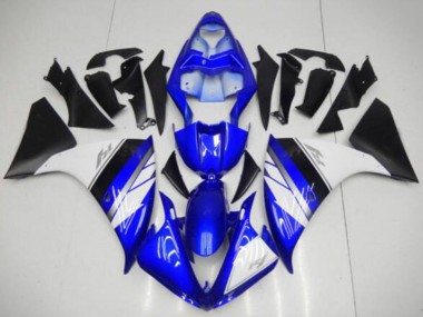 Comprar Carenados Moto Yamaha YZF R1 2009-2011 - Azul Blanco Negro Mate