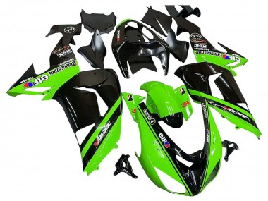 Comprar Carenados Moto Kawasaki ZX10R 2006-2007 - Verde Negro Elf Touch4 3M