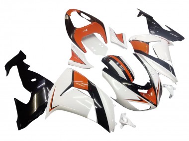 Comprar Carenados Moto Kawasaki ZX10R 2006-2007 - Blanco Naranja Negro