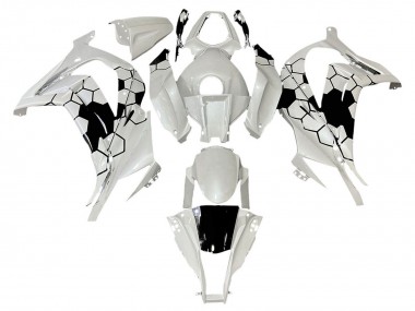 Comprar Carenados Moto Kawasaki ZX10R 2008-2010 - Blanco Negro