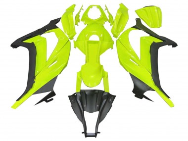 Comprar Carenados Moto Kawasaki ZX10R 2011-2015 - Fluorescent Verde Negro Mate