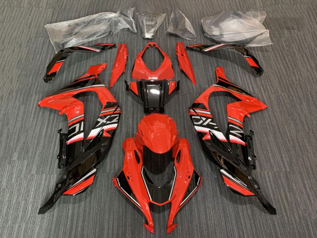 Comprar Carenado Moto Kawasaki ZX10R 2016-2020 - Rojo Negro Brillante