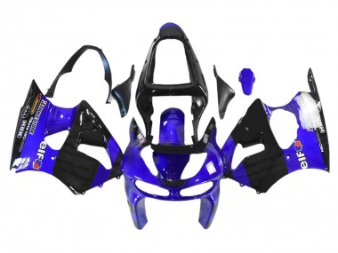 Comprar Carenados Moto Kawasaki ZX6R 1998-1999 - Azul Negro Brillante Elf Bridgestone