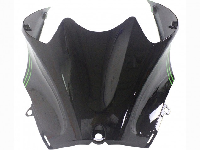 Comprar Carenados Moto Kawasaki ZX14R ZZR1400 2012-2024 - Verde Negro Brillante Raya
