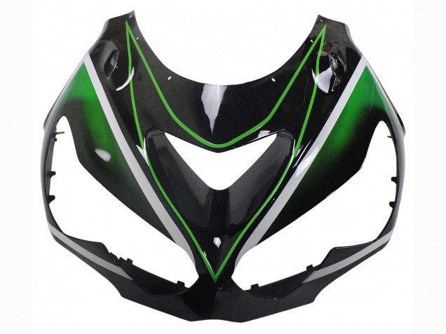 Comprar Carenados Moto Kawasaki ZX14R ZZR1400 2012-2024 - Verde Negro Brillante Raya