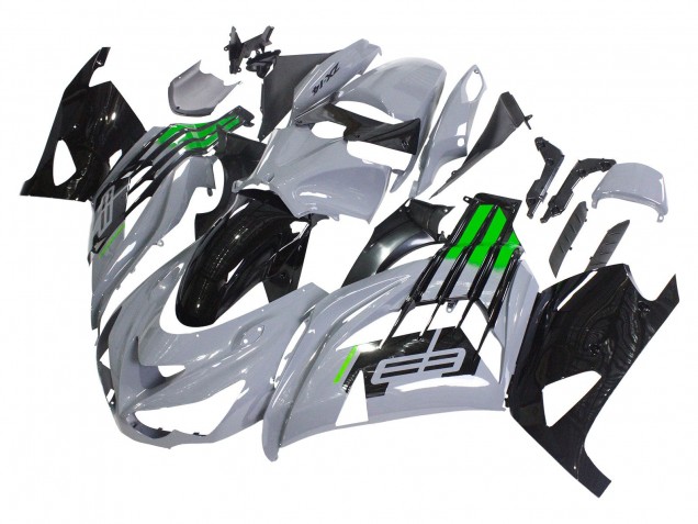 Comprar Carenados Moto Kawasaki ZX14R ZZR1400 2012-2024 - Gris Verde Negro